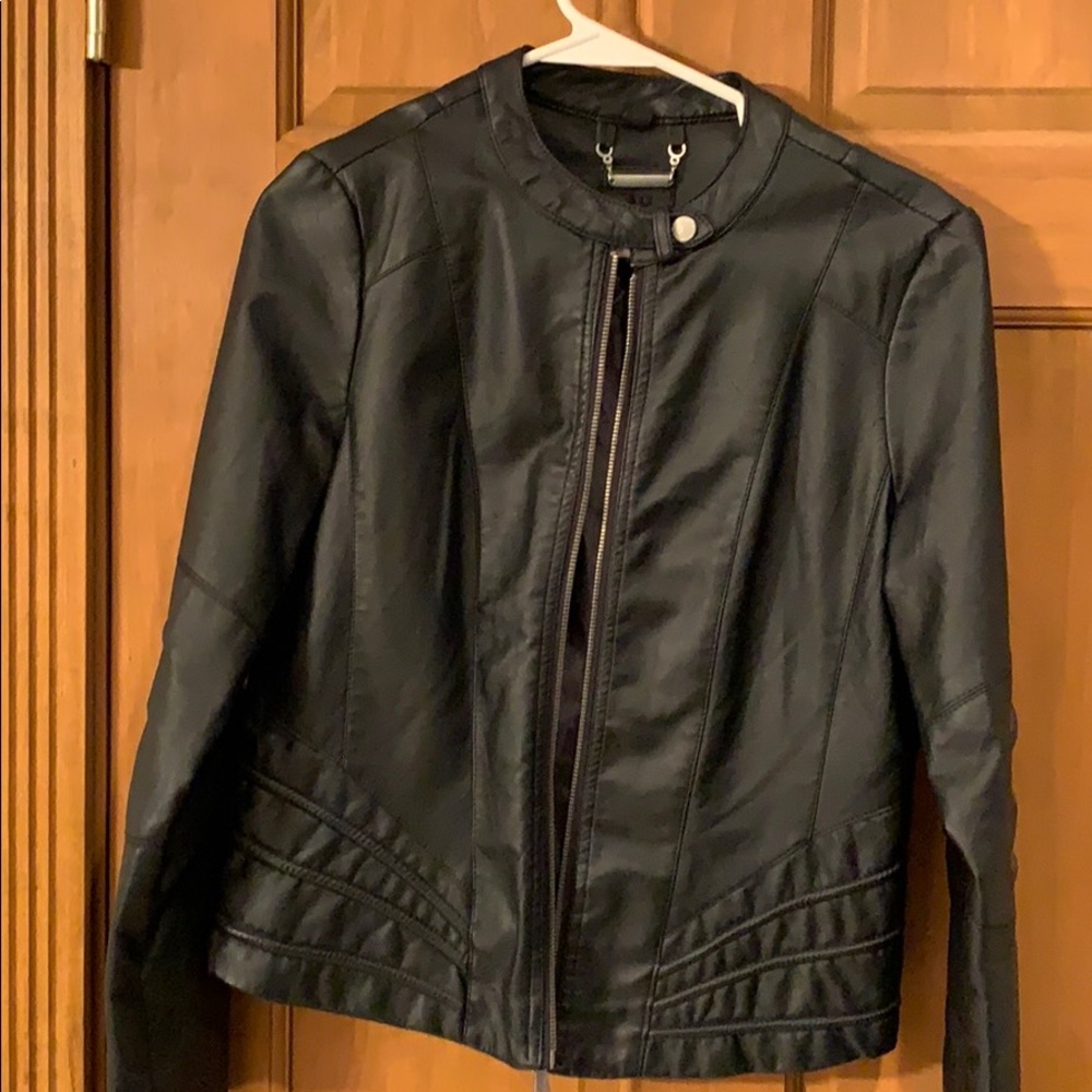 Leather like jacket
